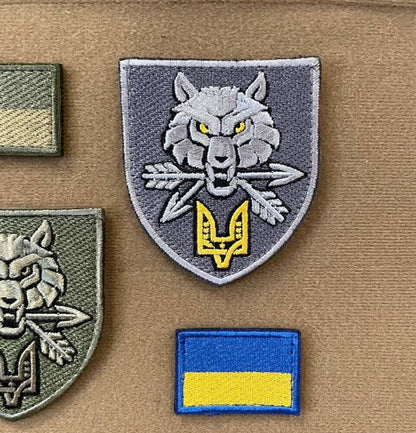 Ukrainian Morale Patch Command of Special Operations Forces Badge Hook