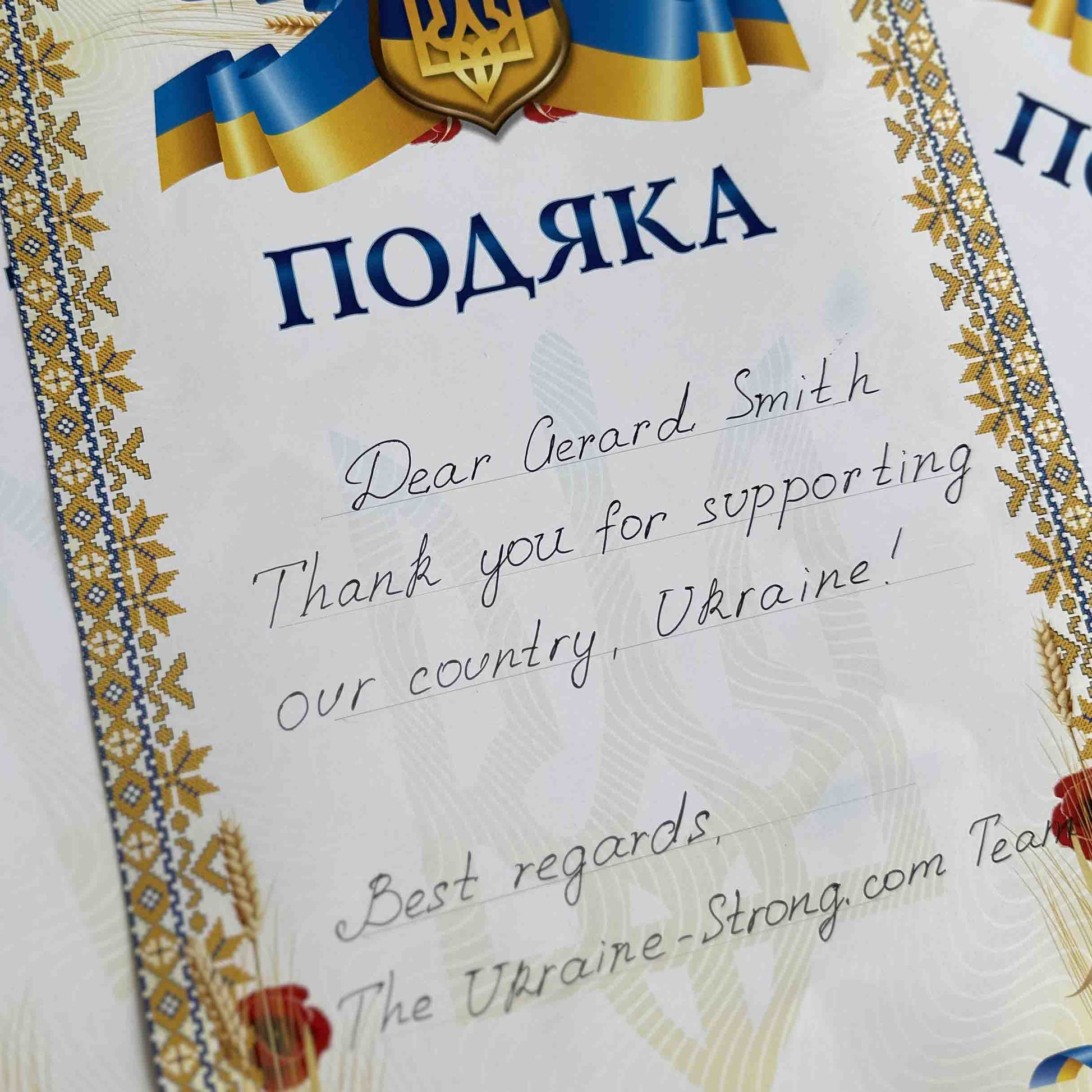 ukraine support