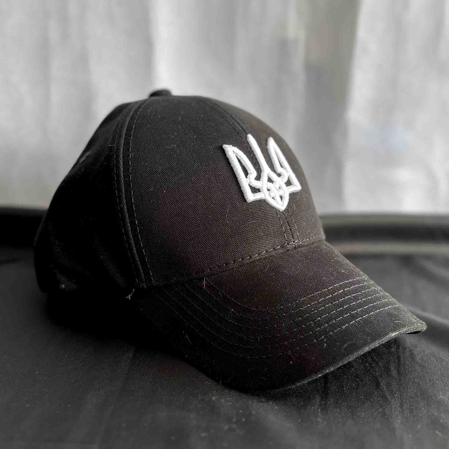 ukranian blak cap with trident