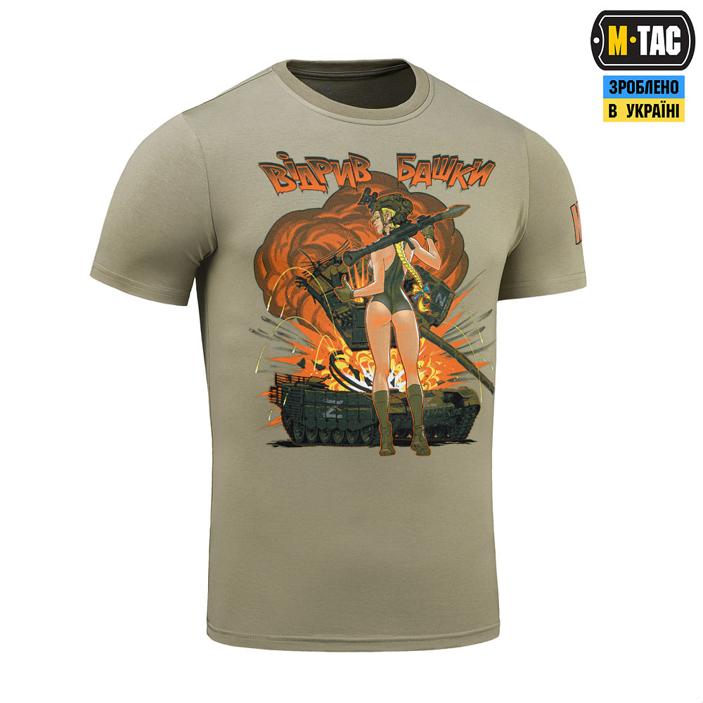 Ukrainisches schwarzes T-Shirt mit Nationalemblem weißer Dreizack der Ukraine